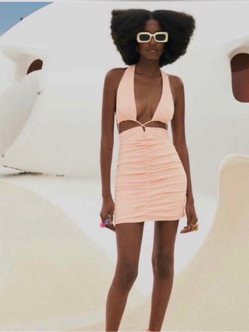 Zara cutout summer dress - Picture 8 of 10
